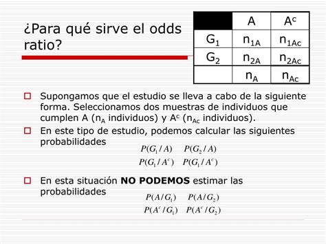 odds ratio formula|como interpretar el odds ratio.